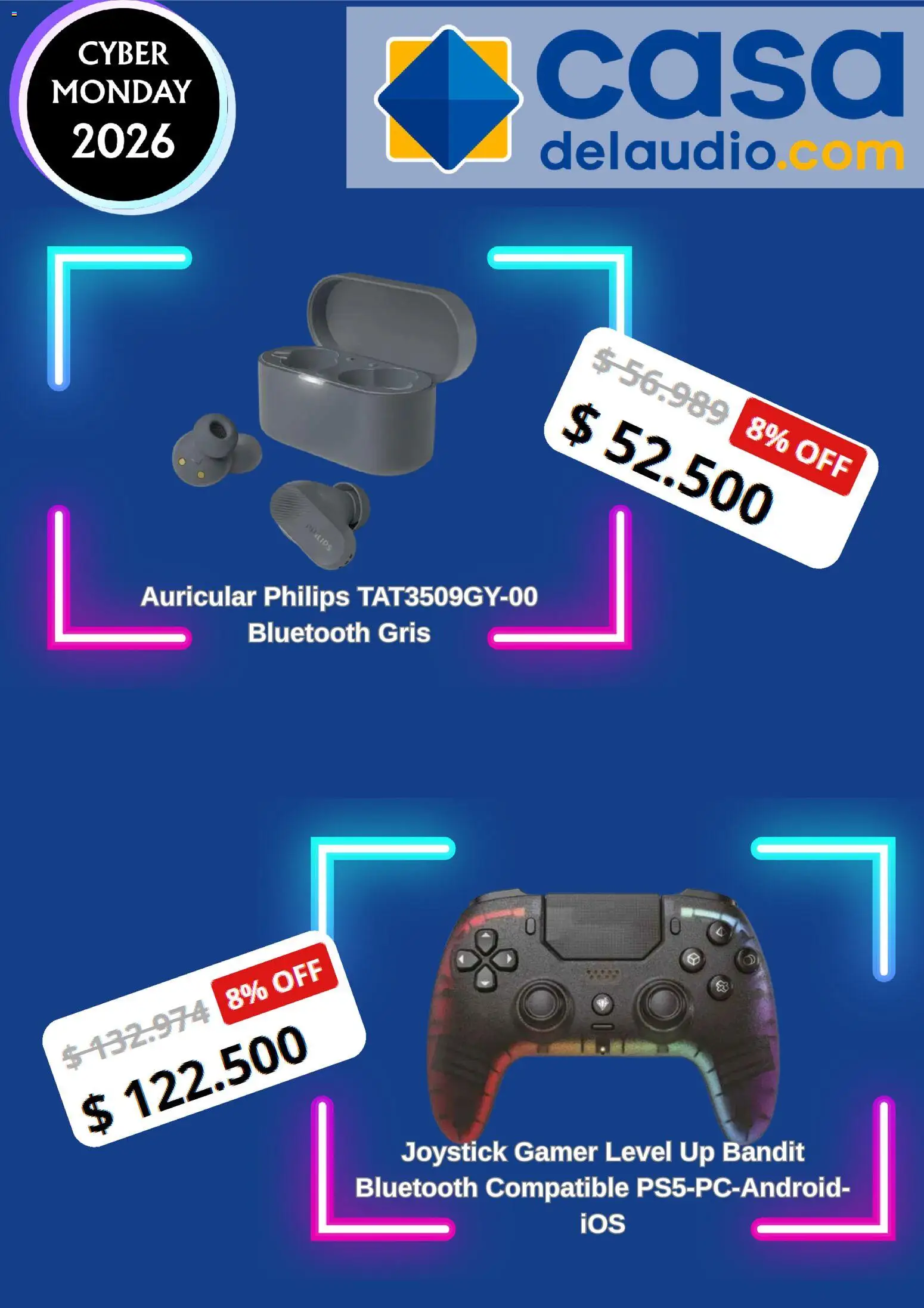 Casa del Audio - Cyber Monday │ válido desde el 28/10/2026 | Página: 4