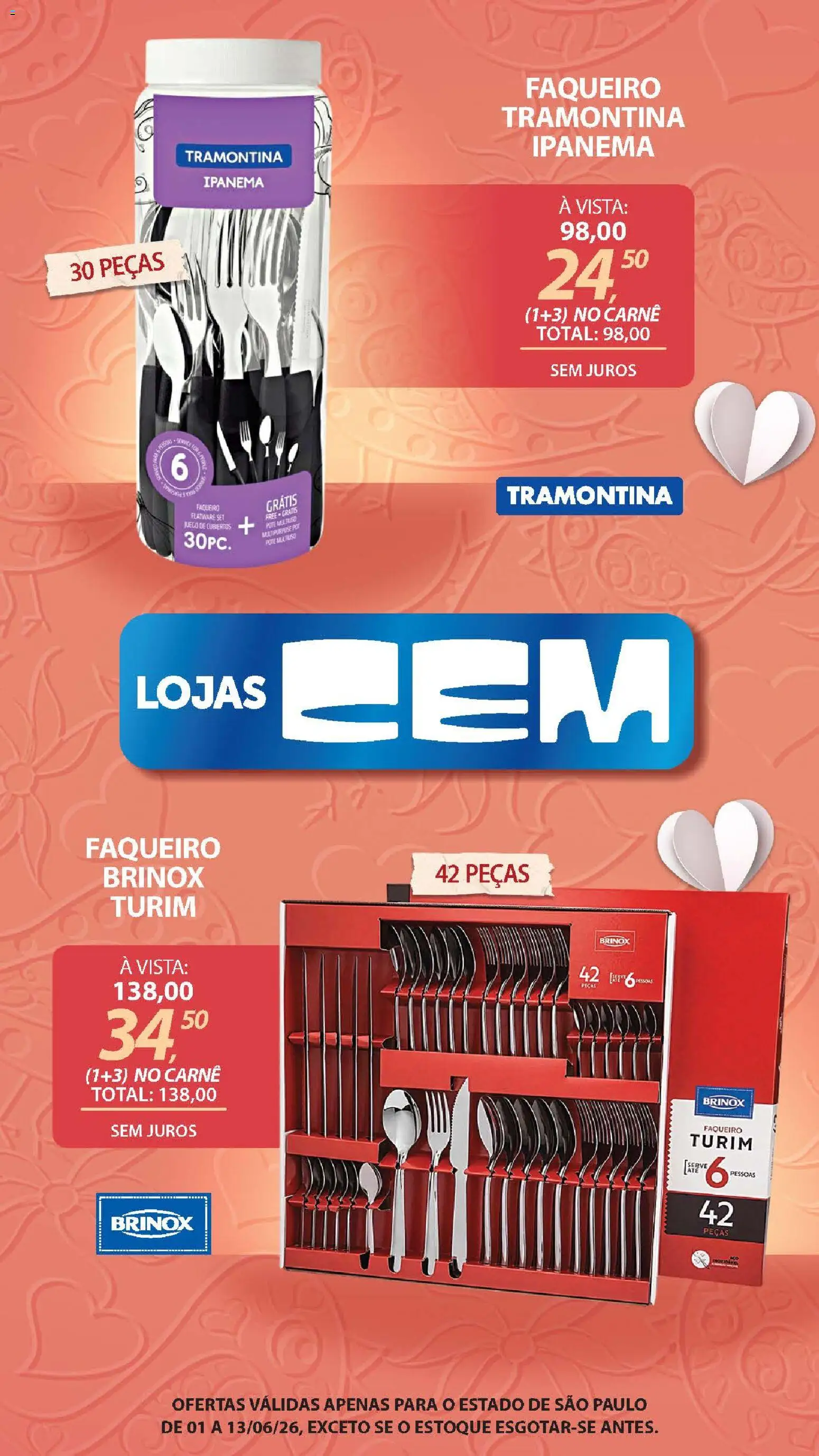 Lojas Cem Folheto - válido de 01.06.2026 | Página: 69