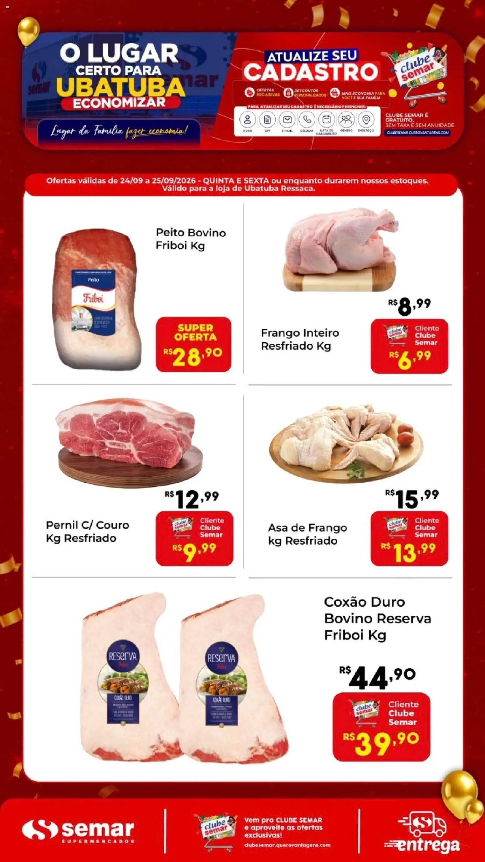 Semar Supermercado Folheto - válido de 24/09/2026 | Página: 1