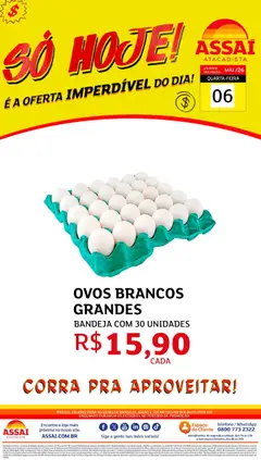 Assaí Atacadista ofertas - DF - Pré-Visualização do folheto da loja Assaí Atacadista, válido de 06.05.2026