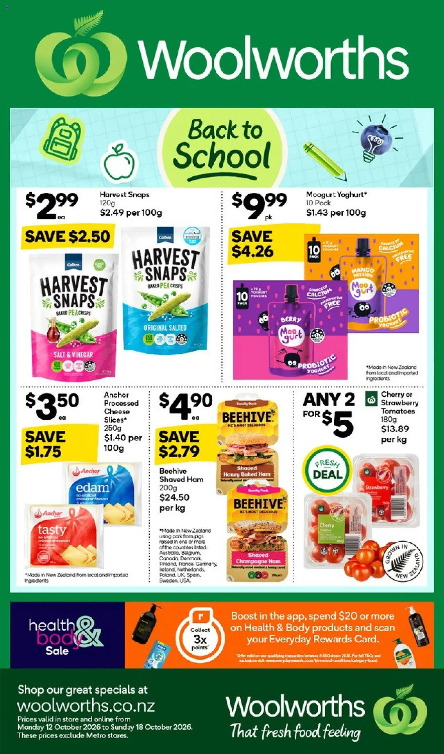 Woolworths catalogue from 12 Oct 2026 | Page: 1