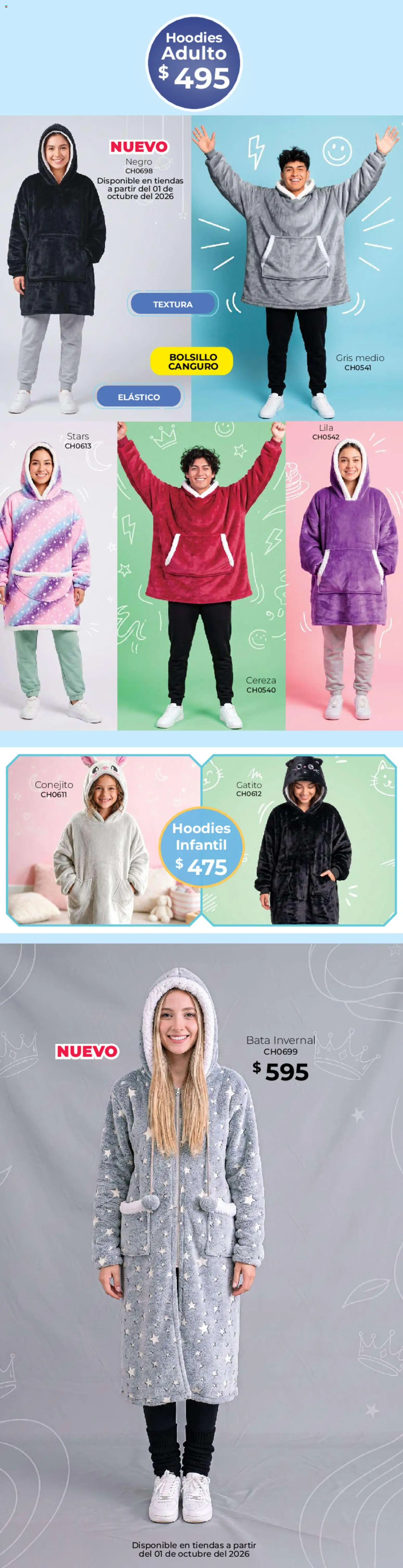 Nuevas ofertas de Colchas Concord válidas en toda la República Mexicana desde el 01/09/2026. ¡Encuentra las mejores ofertas en Colchas Concord catálogo Catálogo! | Página: 165 | Productos: Bata