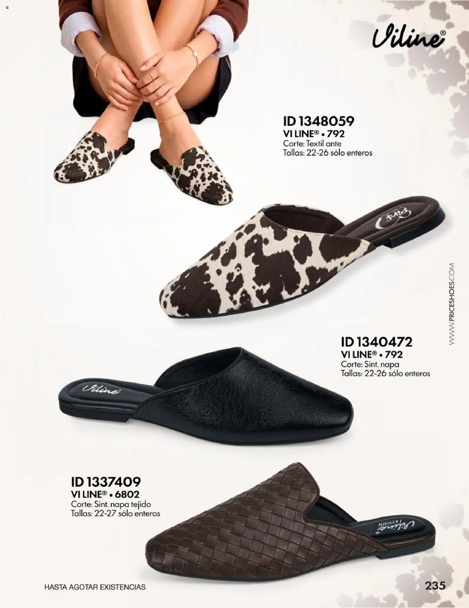 Nuevas ofertas de Price Shoes válidas en toda la República Mexicana desde el 28/08/2026. ¡Encuentra las mejores ofertas en Price Shoes catálogo Vestir Casual! | Página: 235