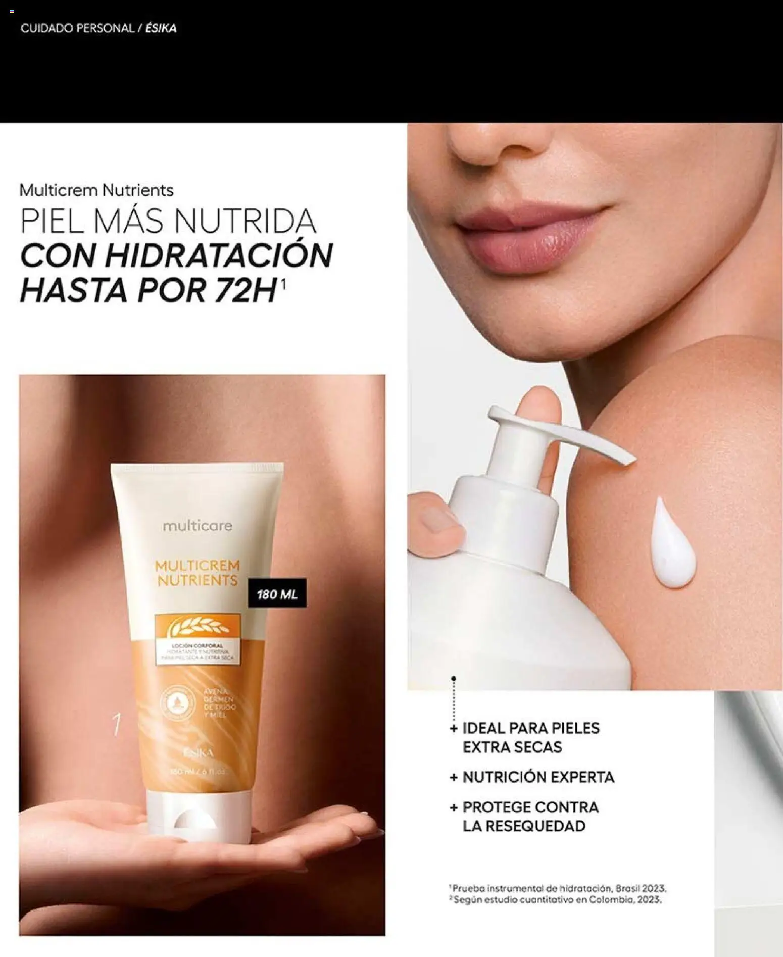 Ésika revista - valida desde el 07/09/2026 | Página: 102 | Productos: Avena, Loción, Loción corporal