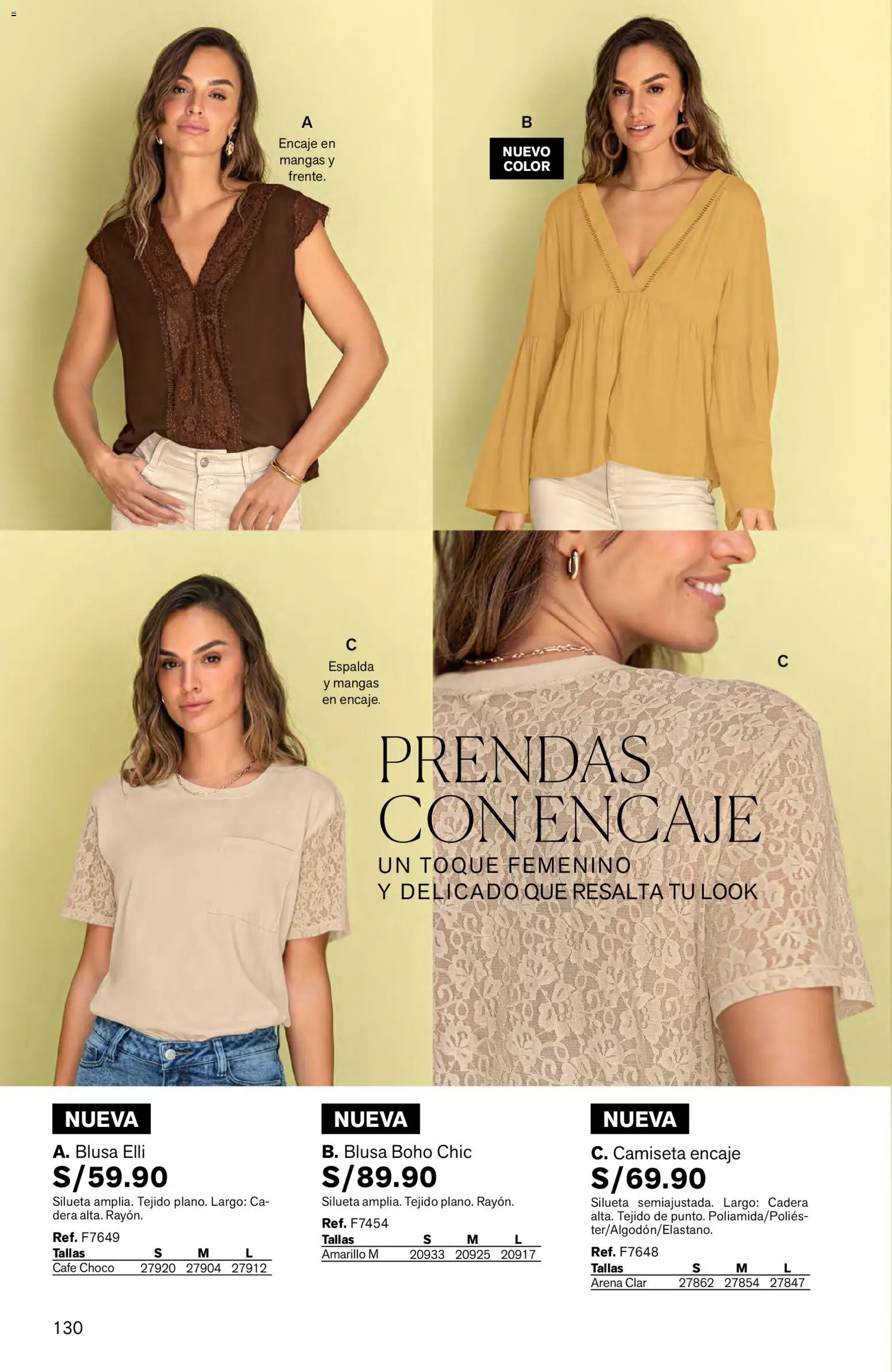 Catálogo Leonisa válido desde 04.06.2026 | Página: 130 | Productos: Café, Blusa