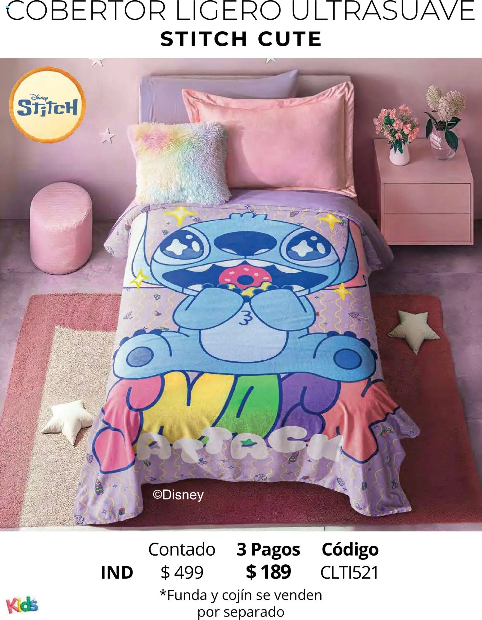 Nuevas ofertas de Colchas Concord válidas en toda la República Mexicana desde el 01.05.2026. ¡Encuentra las mejores ofertas en Colchas Concord catálogo Kids! | Página: 94 | Productos: Cobertor