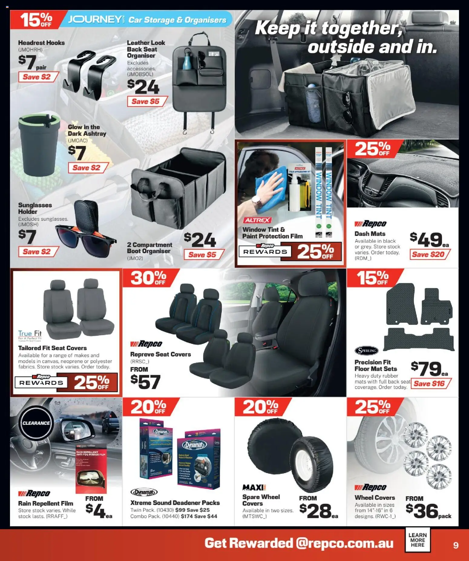 Repco catalogue - valid from 20.05.2026 | Page: 9 | Products: Mirror, Window, Sunglasses