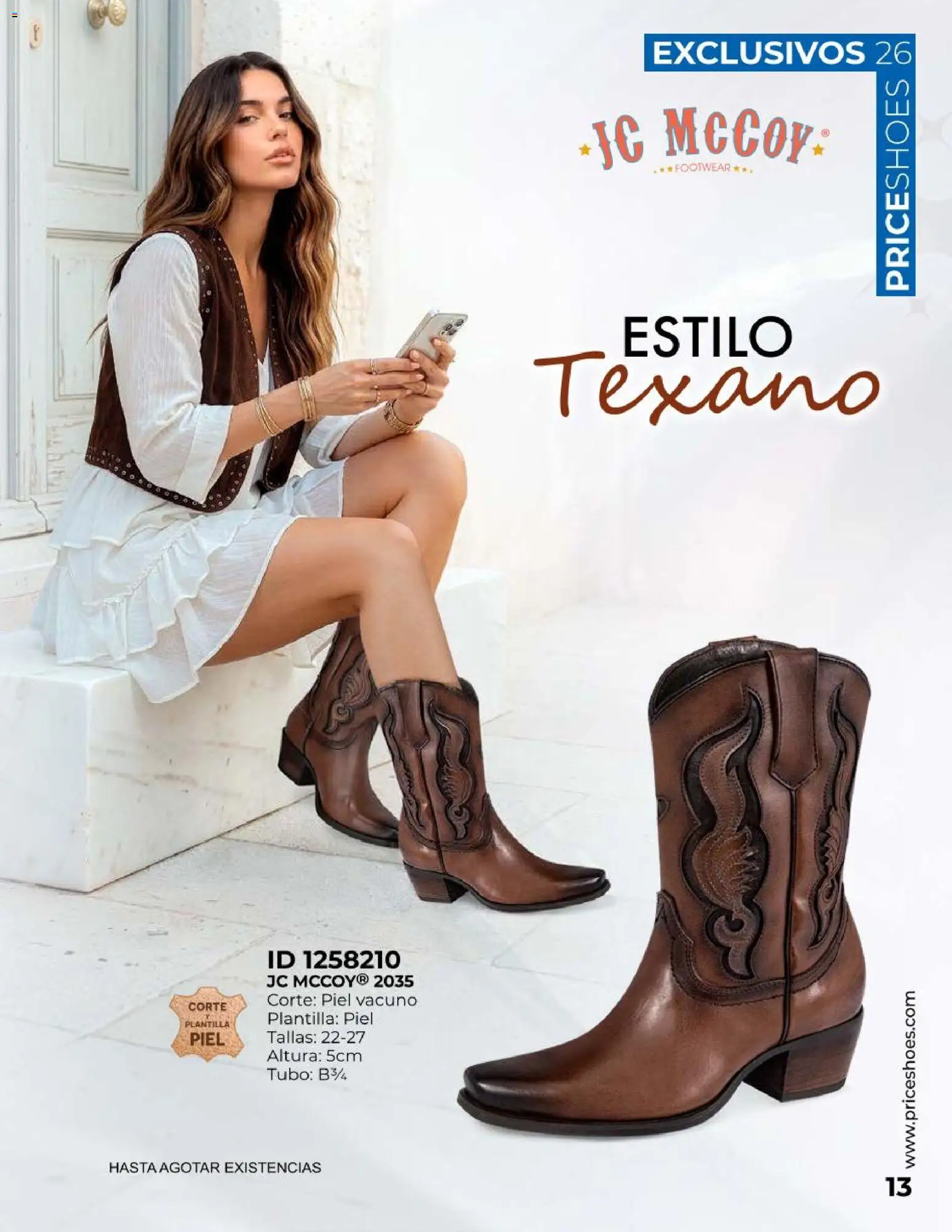 Nuevas ofertas de Price Shoes válidas en toda la República Mexicana desde el 01/10/2026. ¡Encuentra las mejores ofertas en Price Shoes catálogo Exclusivos! | Página: 13