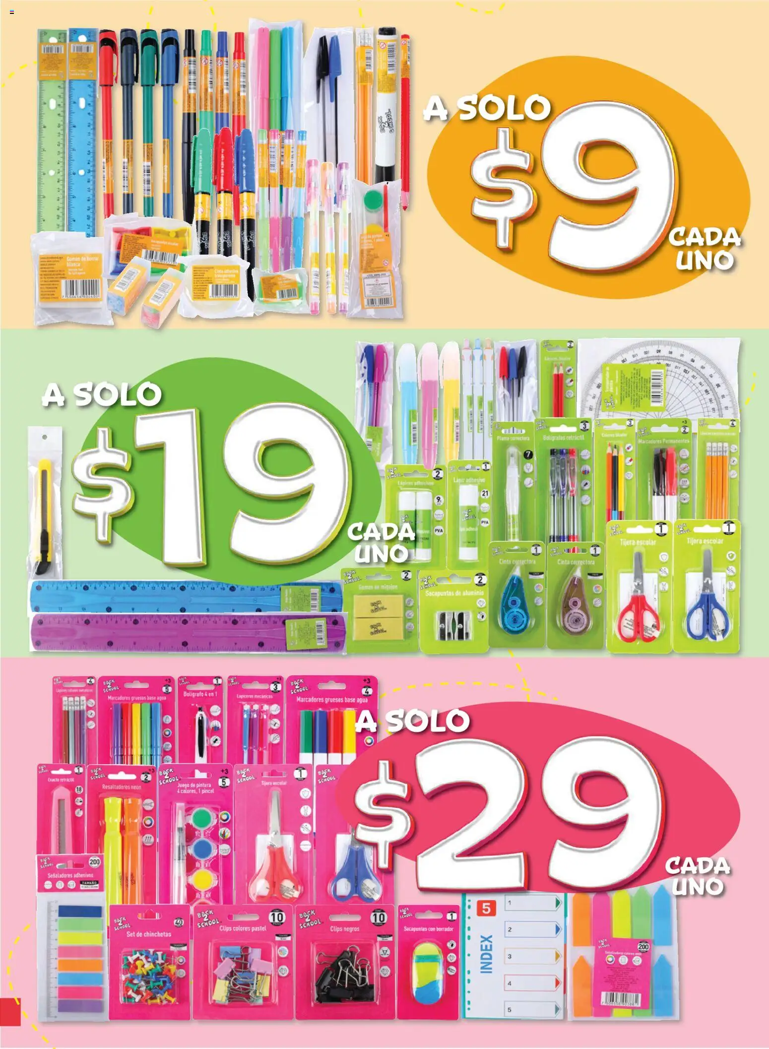 Nuevas ofertas de Soriana válidas en toda la República Mexicana desde el 20/07/2026. ¡Encuentra las mejores ofertas en Soriana Más útiles más ahorro Mercado Nacional! | Página: 5 | Productos: Pincel, Agua, Pastel, Pintura