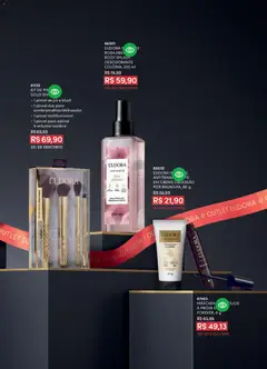 Eudora - Revista 8/2026 - Pré-Visualização do folheto da loja Eudora, válido de 13.05.2026 | Página: 121 | Produtos: Pó, Pincel, Multifuncional, Body