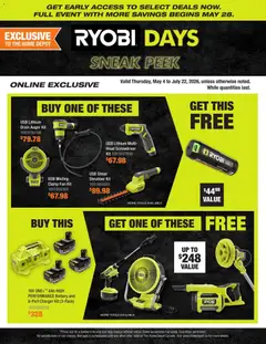 Preview of Home Depot flyer from shop Home Depot valid from 21.05.2026
