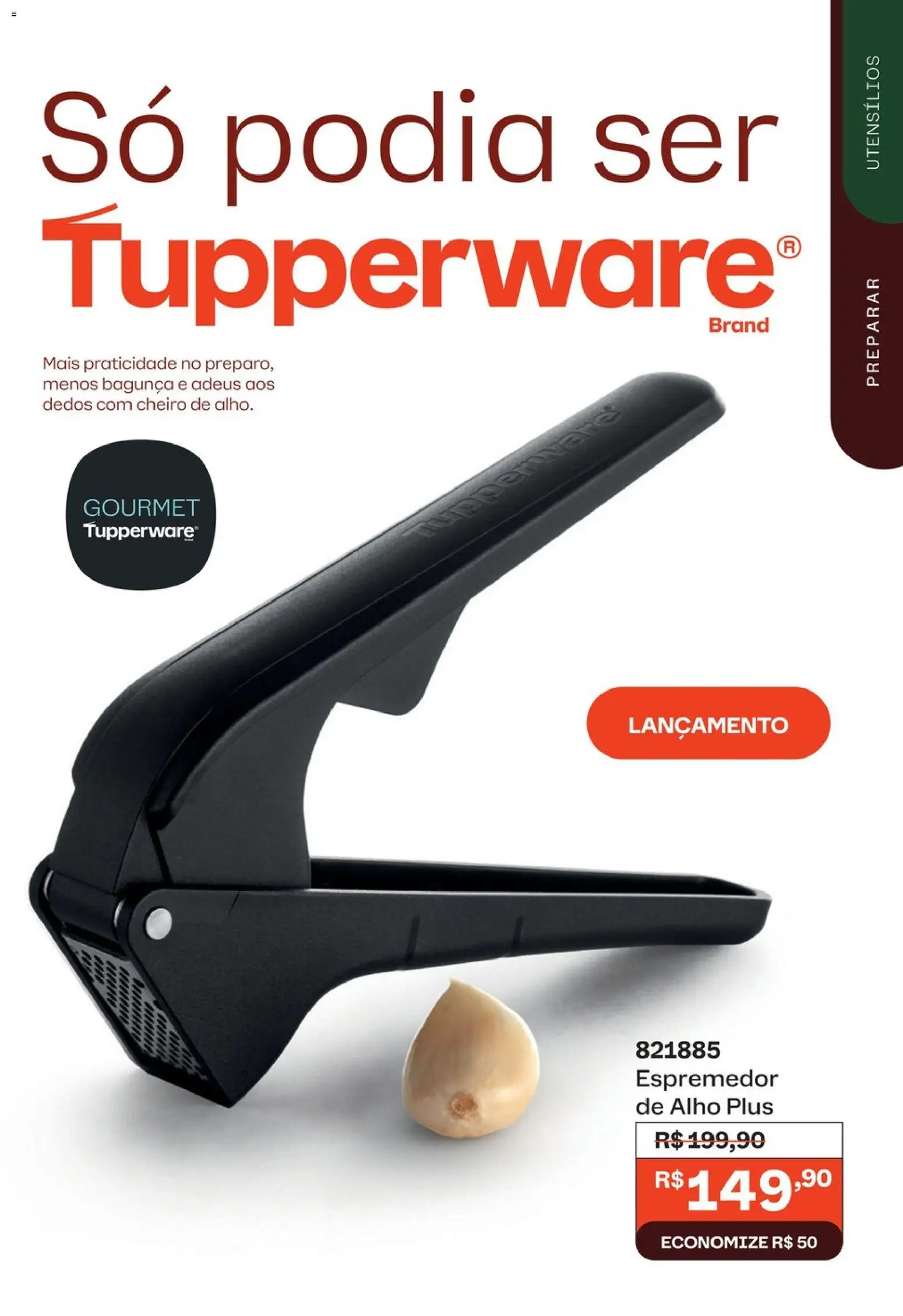 Tupperware Folheto - válido de 01/11/2026 | Página: 51 | Produtos: Alho, Espremedor