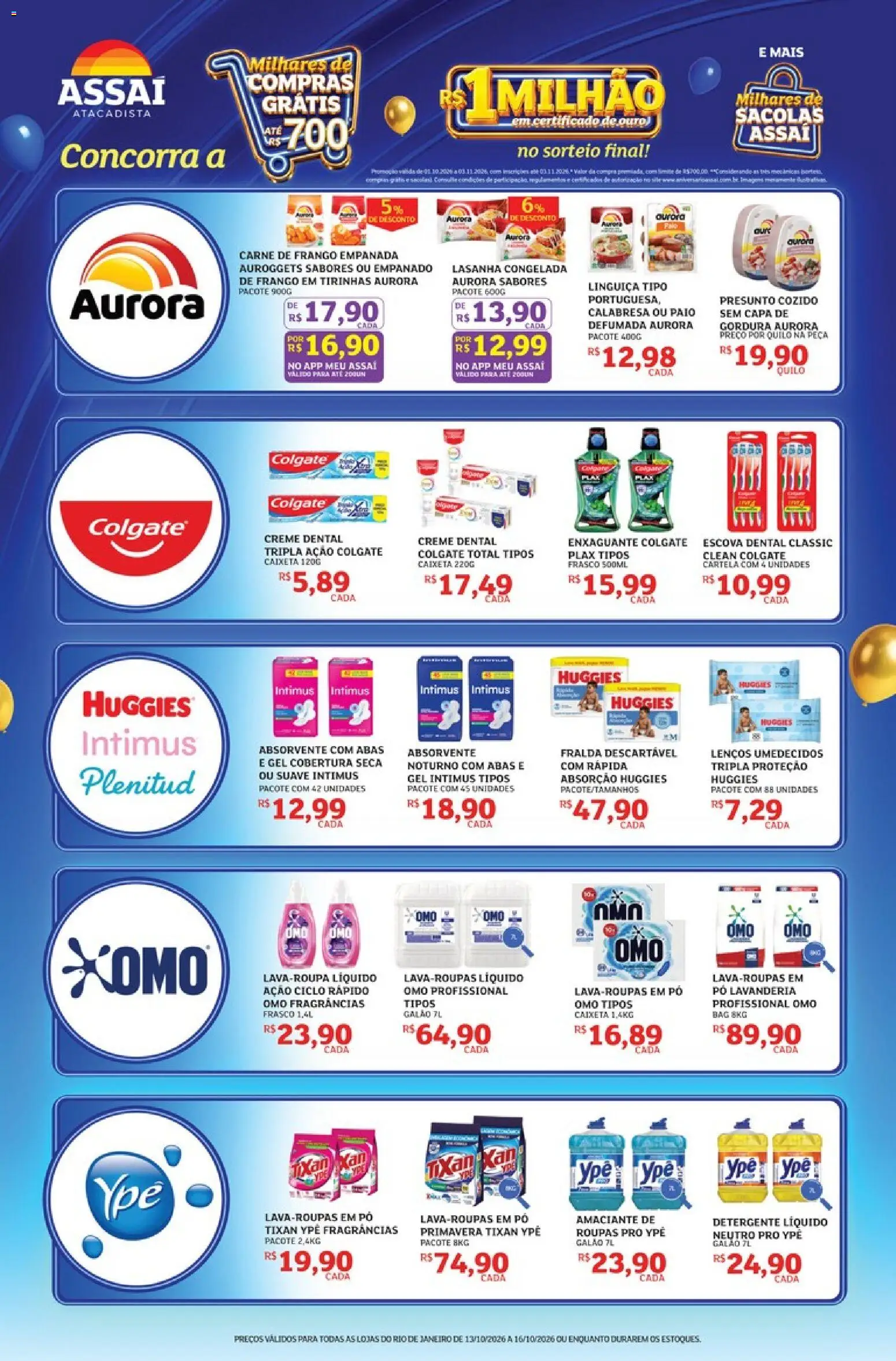 Assaí Atacadista Folheto - válido de 13/10/2026 | Página: 2
