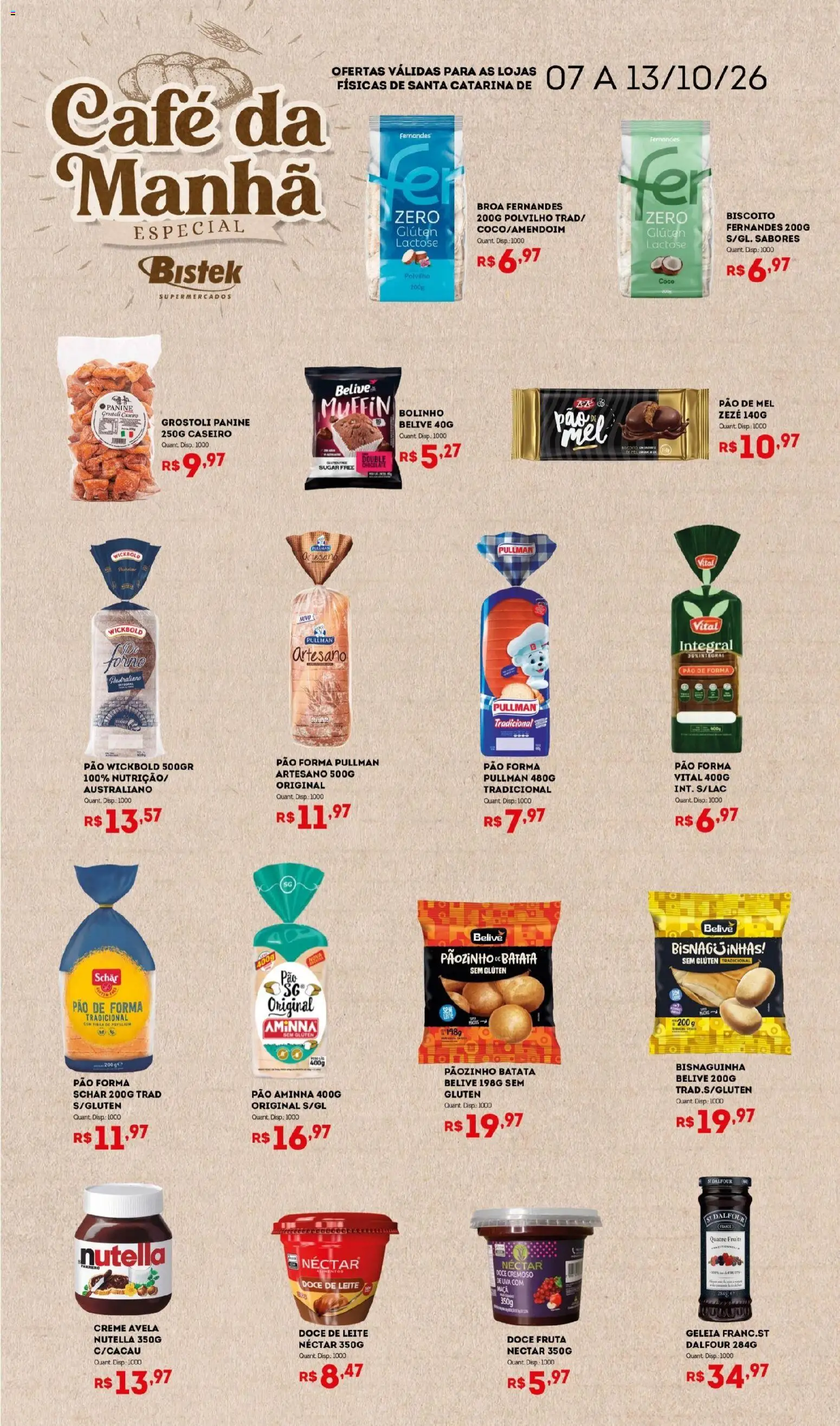 Bistek Supermercados Folheto - válido de 07/10/2026 | Página: 4