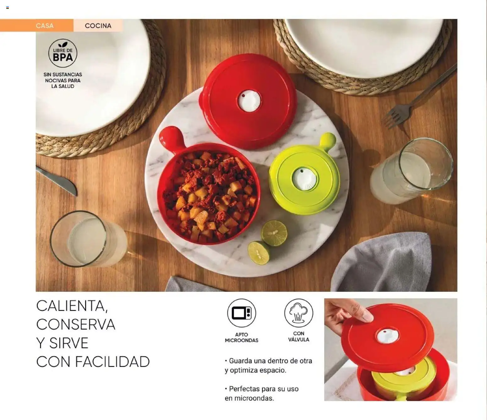 Nuevas ofertas de AVON válidas en toda la República Mexicana desde el 21/08/2026. ¡Encuentra las mejores ofertas en AVON Casa & Estilo 13 2026! | Página: 36 | Productos: Microondas, Cocina, Válvula