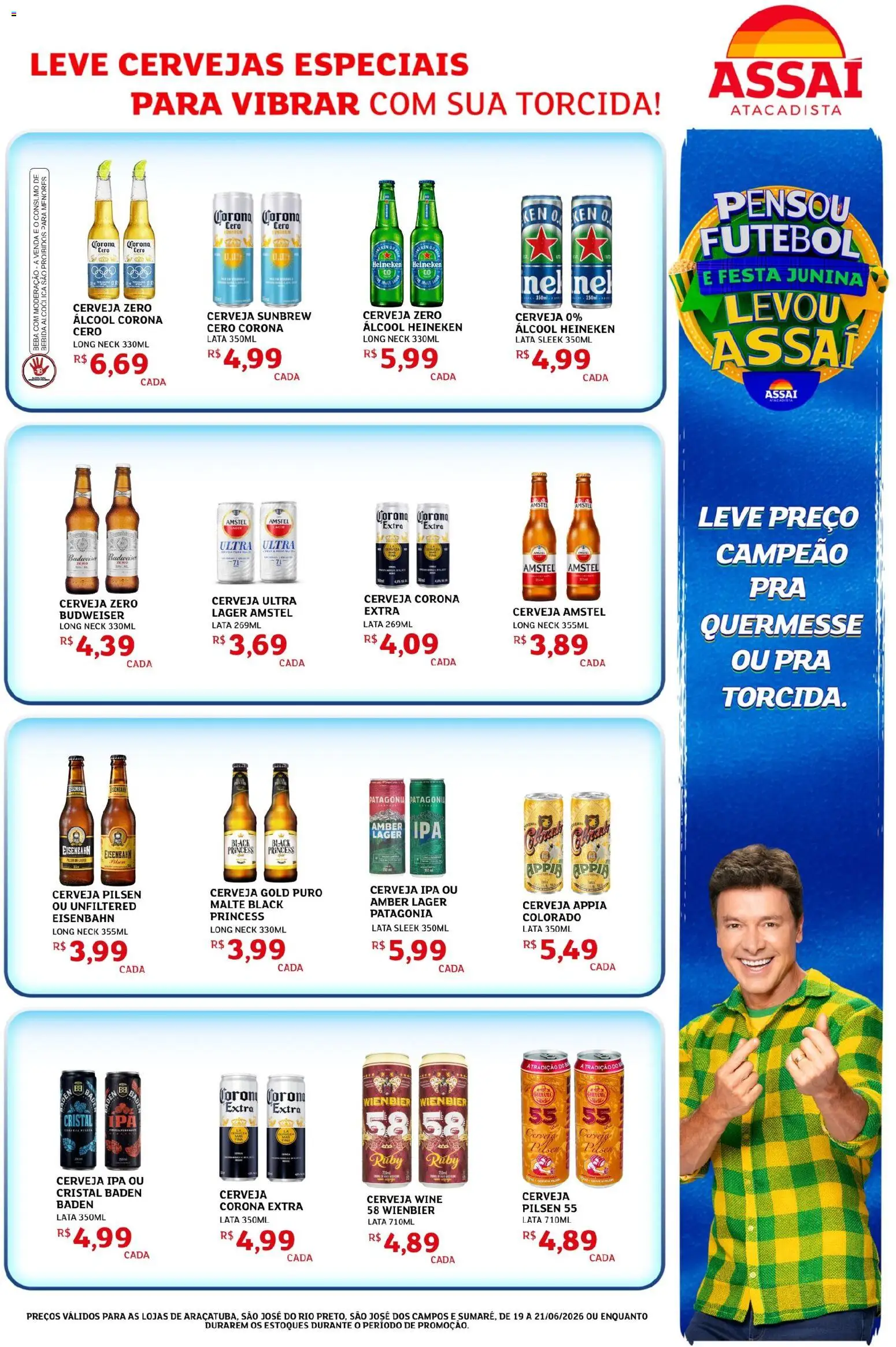 Assaí Atacadista Folheto - válido de 19.06.2026 | Página: 3
