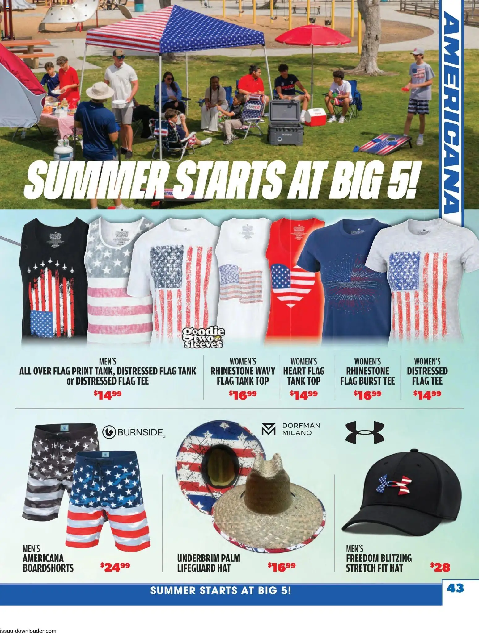 Big 5 Sporting Goods Summer Catalog - valid from 05/26/2026 | Page: 43 | Products: Tank top, Hat