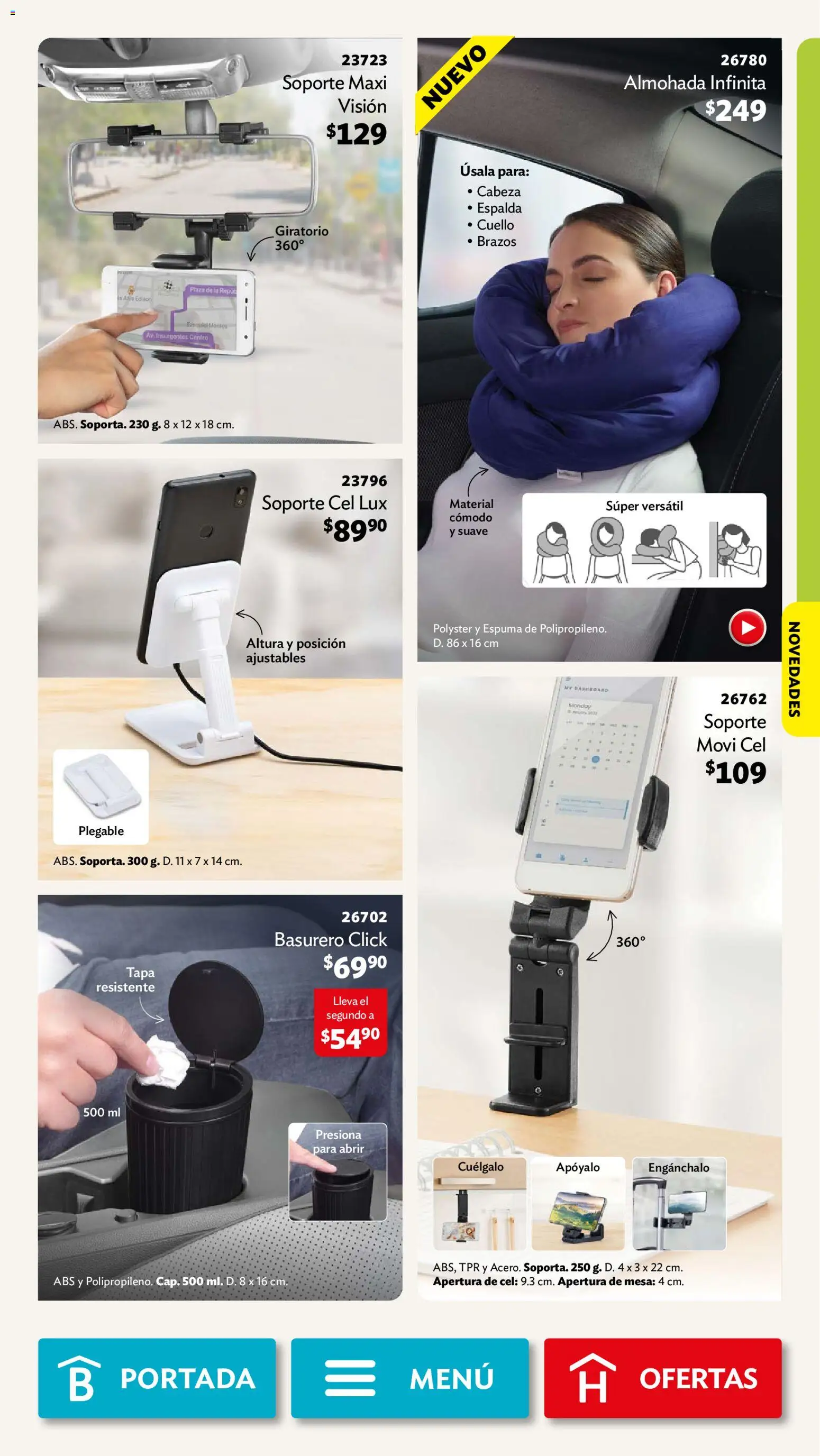 Nuevas ofertas de Betterware válidas en toda la República Mexicana desde el 01.06.2026. ¡Encuentra las mejores ofertas en Betterware campaña 6 2026! | Página: 29