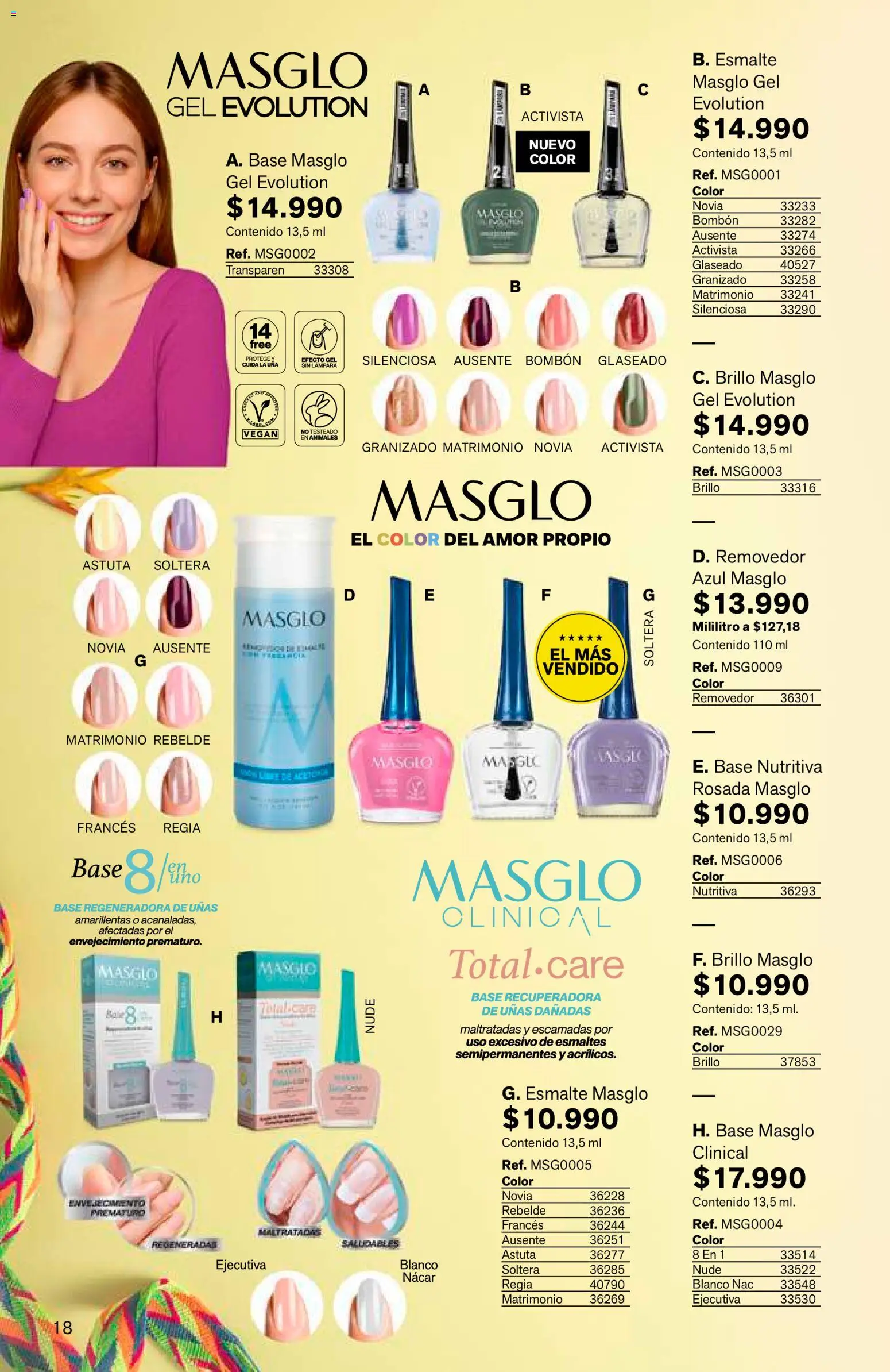 Leonisa revista - valida desde el 25/06/2026 | Página: 18 | Productos: Brillo, Pilas