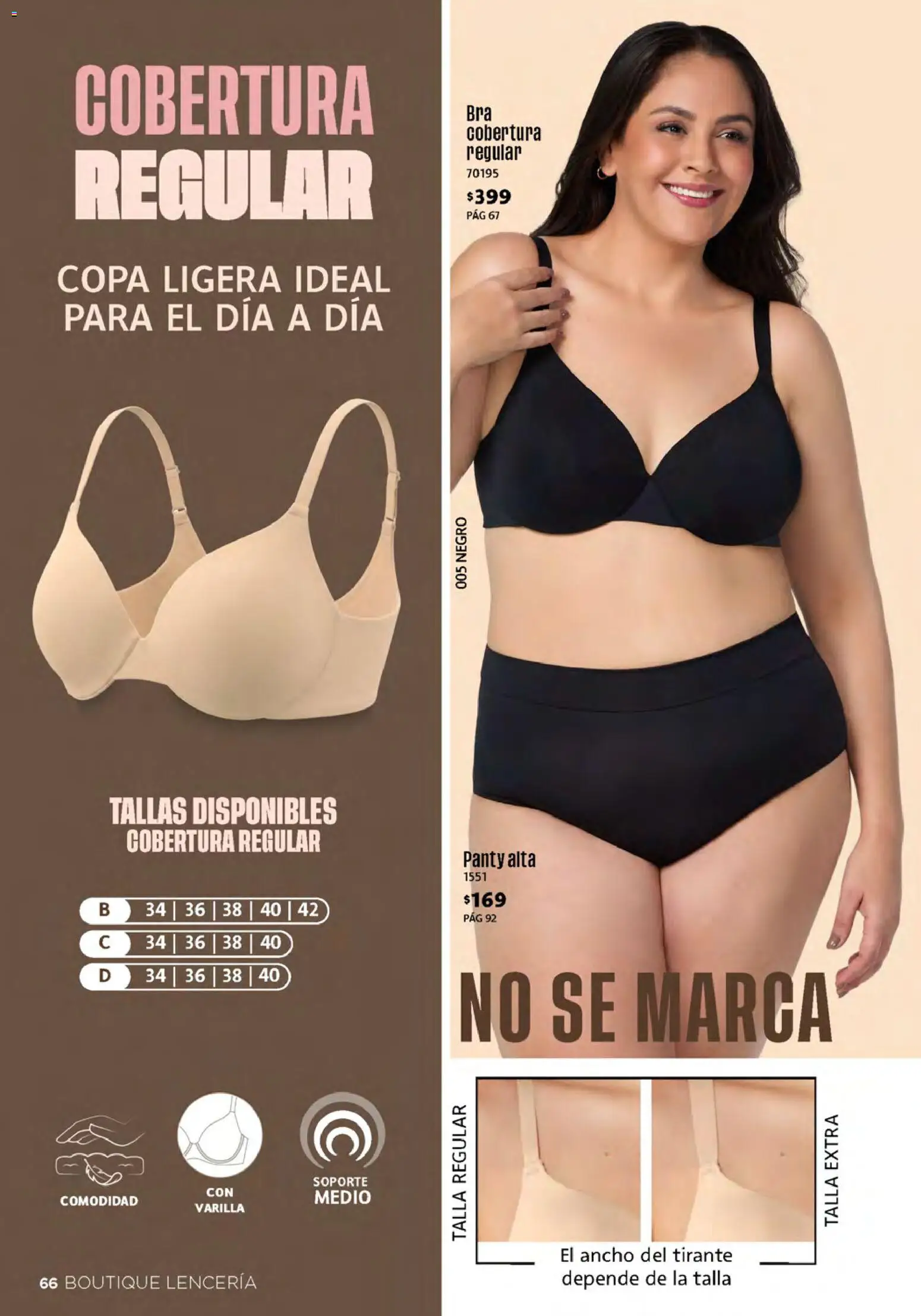 Nuevas ofertas de Ilusión válidas en toda la República Mexicana desde el 01/09/2026. ¡Encuentra las mejores ofertas en Ilusión catálogo Otoño! | Página: 68 | Productos: Lenceria