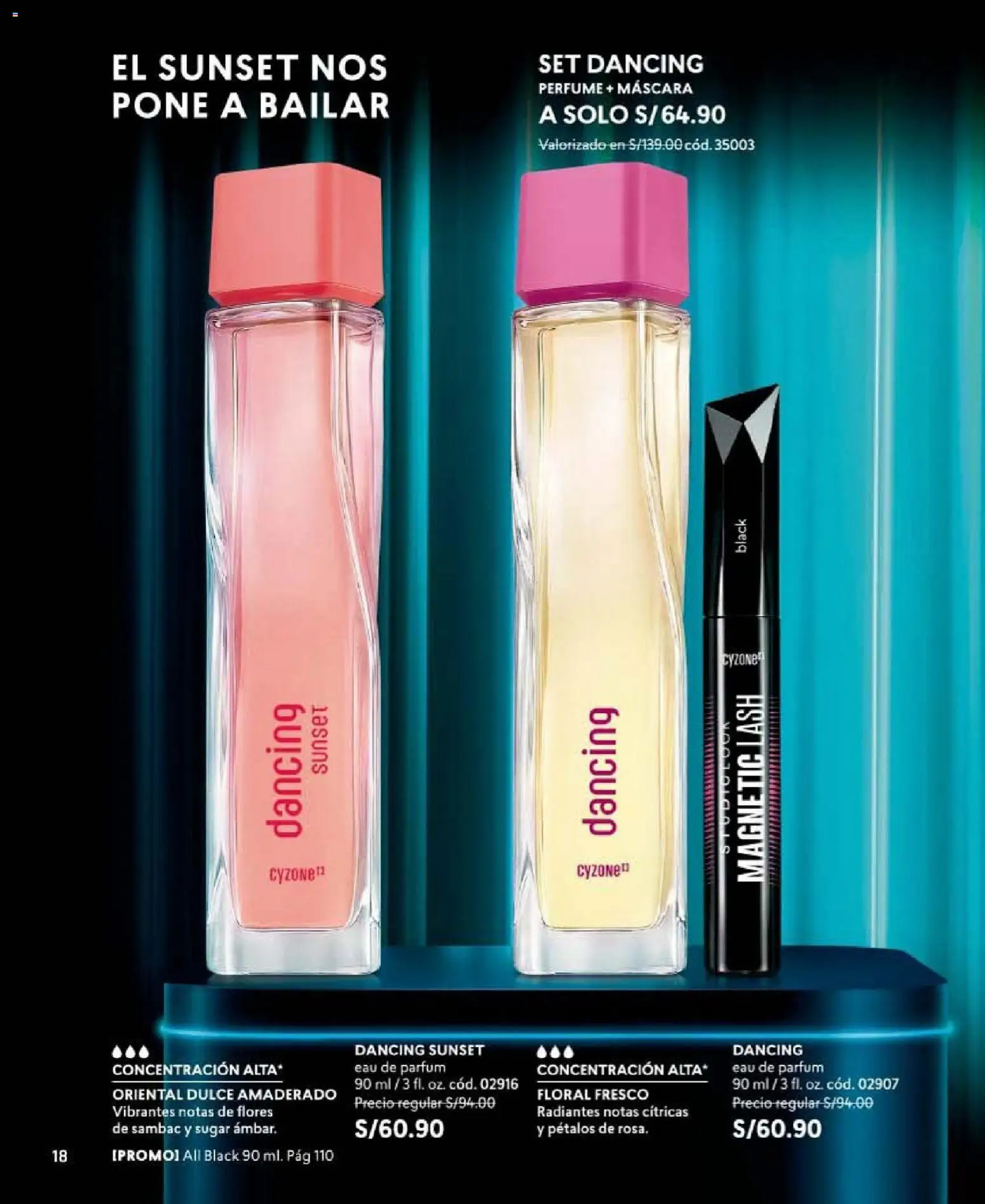Catálogo CyZone válido desde 30.05.2026 | Página: 18 | Productos: Máscara, Perfume