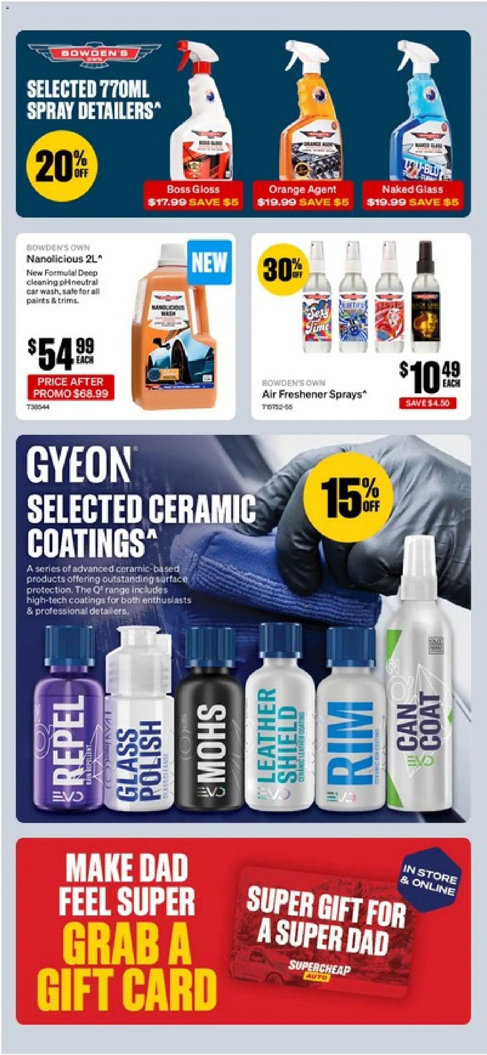 Supercheap Auto catalogue - valid from 12/08/2026 | Page: 8 | Products: Polish, Coat, Air freshener