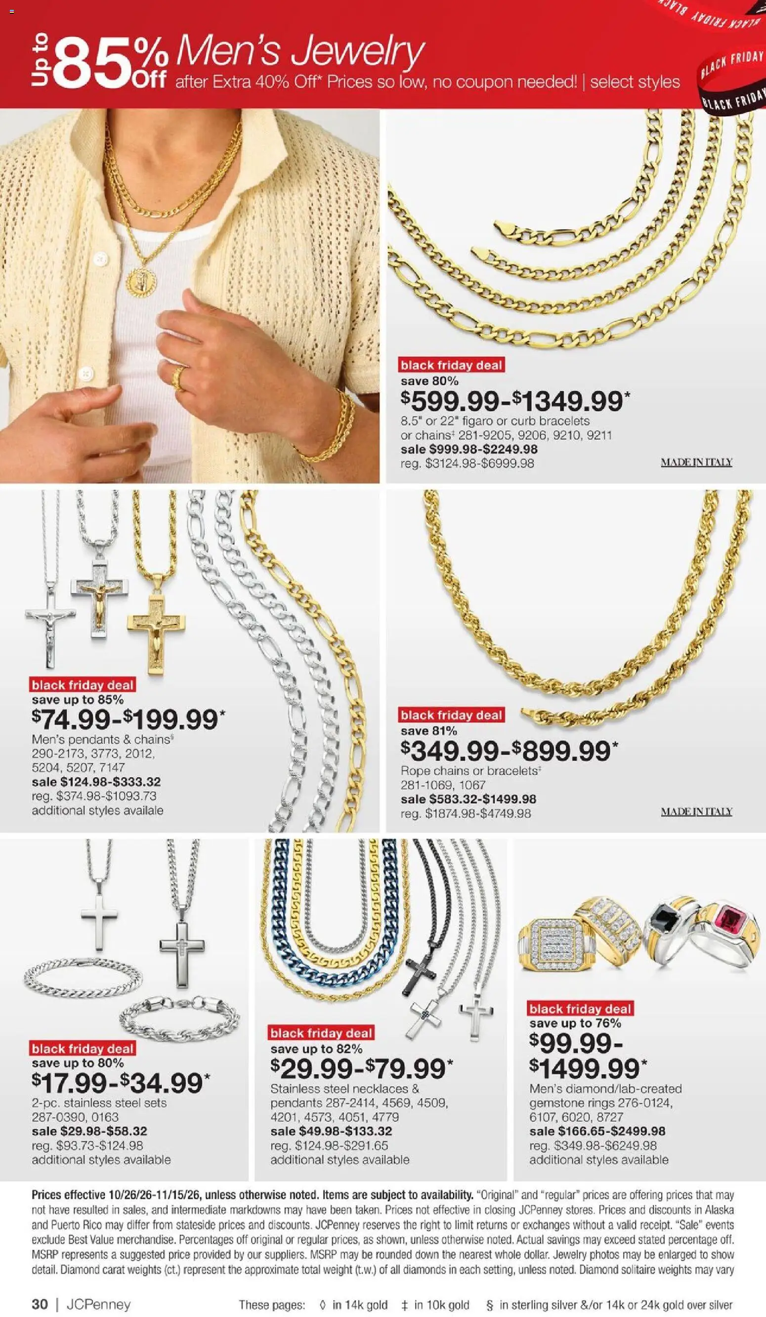 JCPenney Black Friday Early Access Jewelry Deals - valid from 10/26/2026 | Page: 30