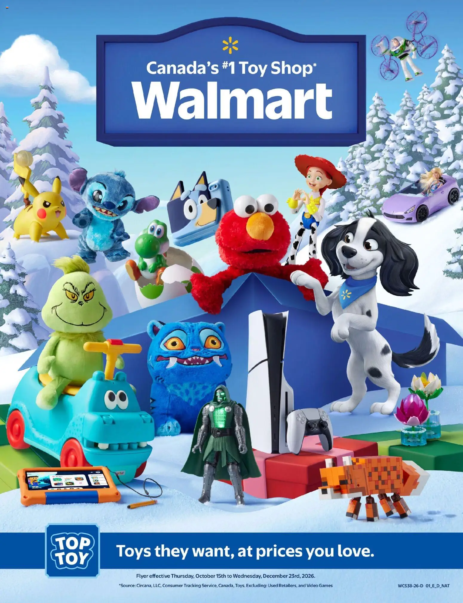 Walmart flyer valid from Oct 15, 2026 | Page: 1