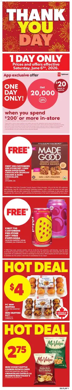 Preview of Atlantic Superstore weekly flyer - PE from shop Atlantic Superstore valid from 04.06.2026
