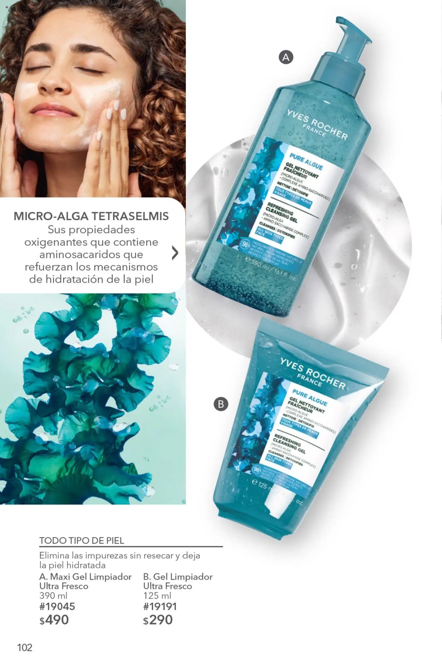 Nuevas ofertas de Yves Rocher válidas en toda la República Mexicana desde el 04/08/2026. ¡Encuentra las mejores ofertas en Yves Rocher campaña 11 2026! | Página: 106 | Productos: Limpiador