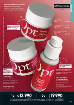 Oriflame Catálogo válido desde el 30.05.2026 | Página: 67 | Productos: Manteca, Aceite, Crema, Serum
