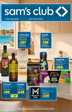 Vista previa de Sam's Club catálogo, nuevo folleto de la tienda, válido en México a partir del 15/07/2026