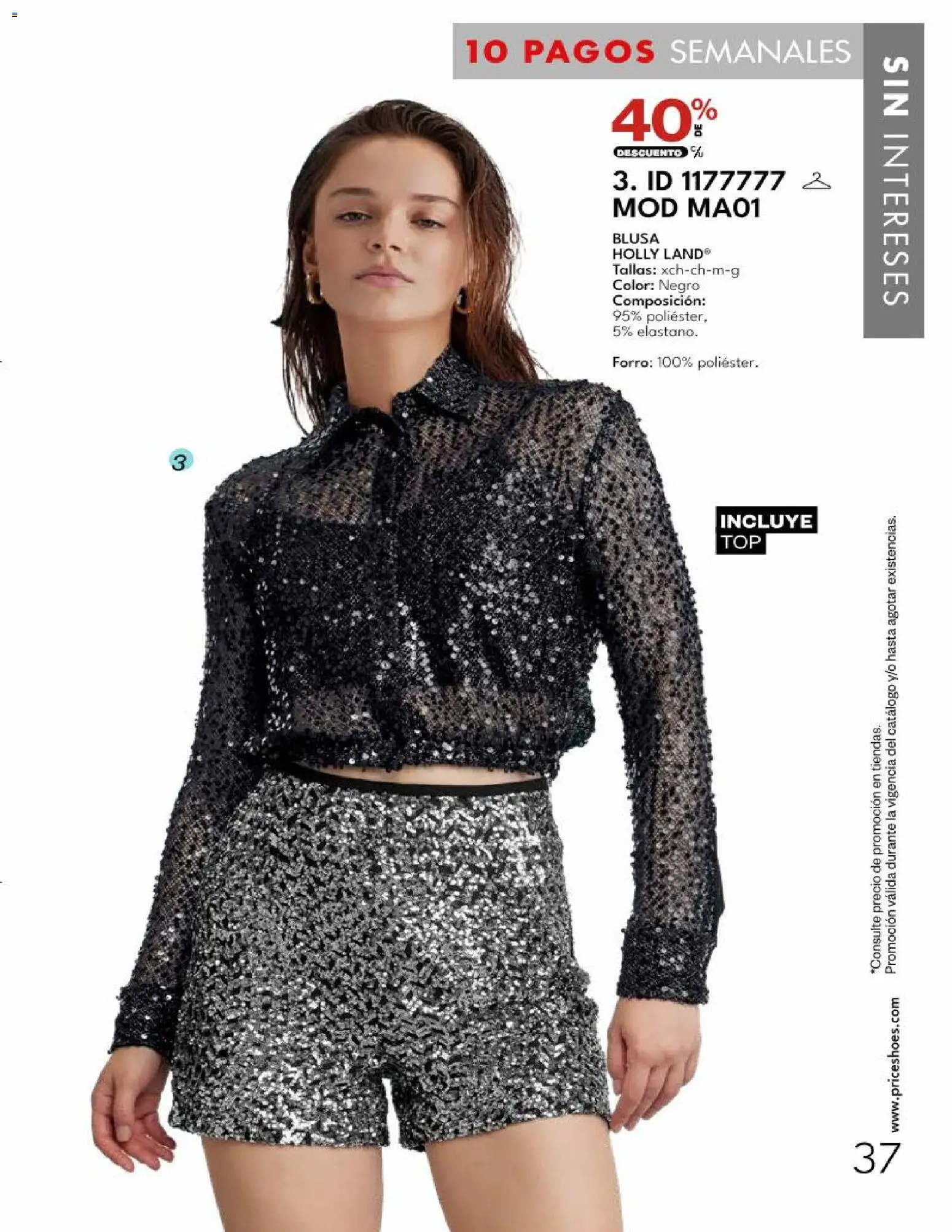 Nuevas ofertas de Price Shoes válidas en toda la República Mexicana desde el 27/10/2026. ¡Encuentra las mejores ofertas en Price Shoes catálogo! | Página: 37