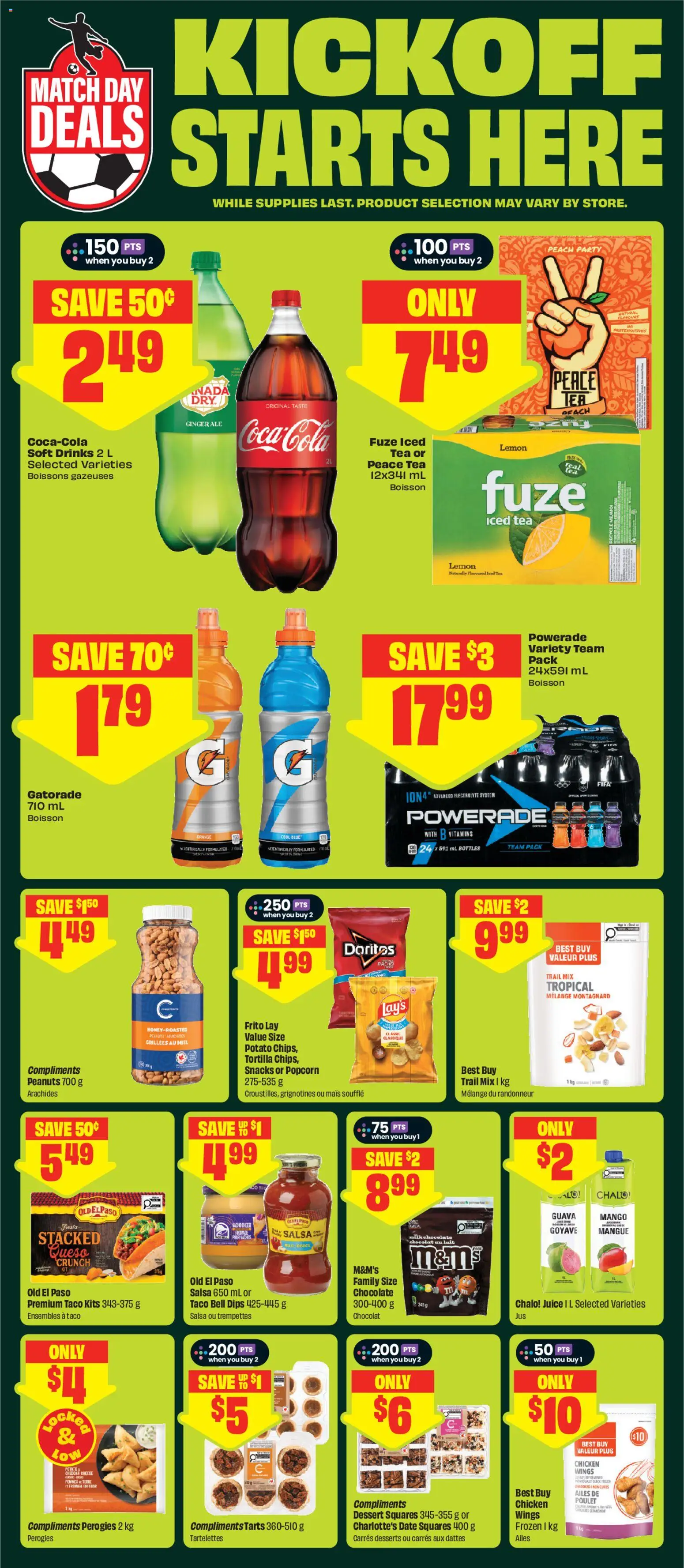 FreshCo flyer valid from Jul 9, 2026 | Page: 6 | Products: Cheese, Chocolate, Juice, Chicken