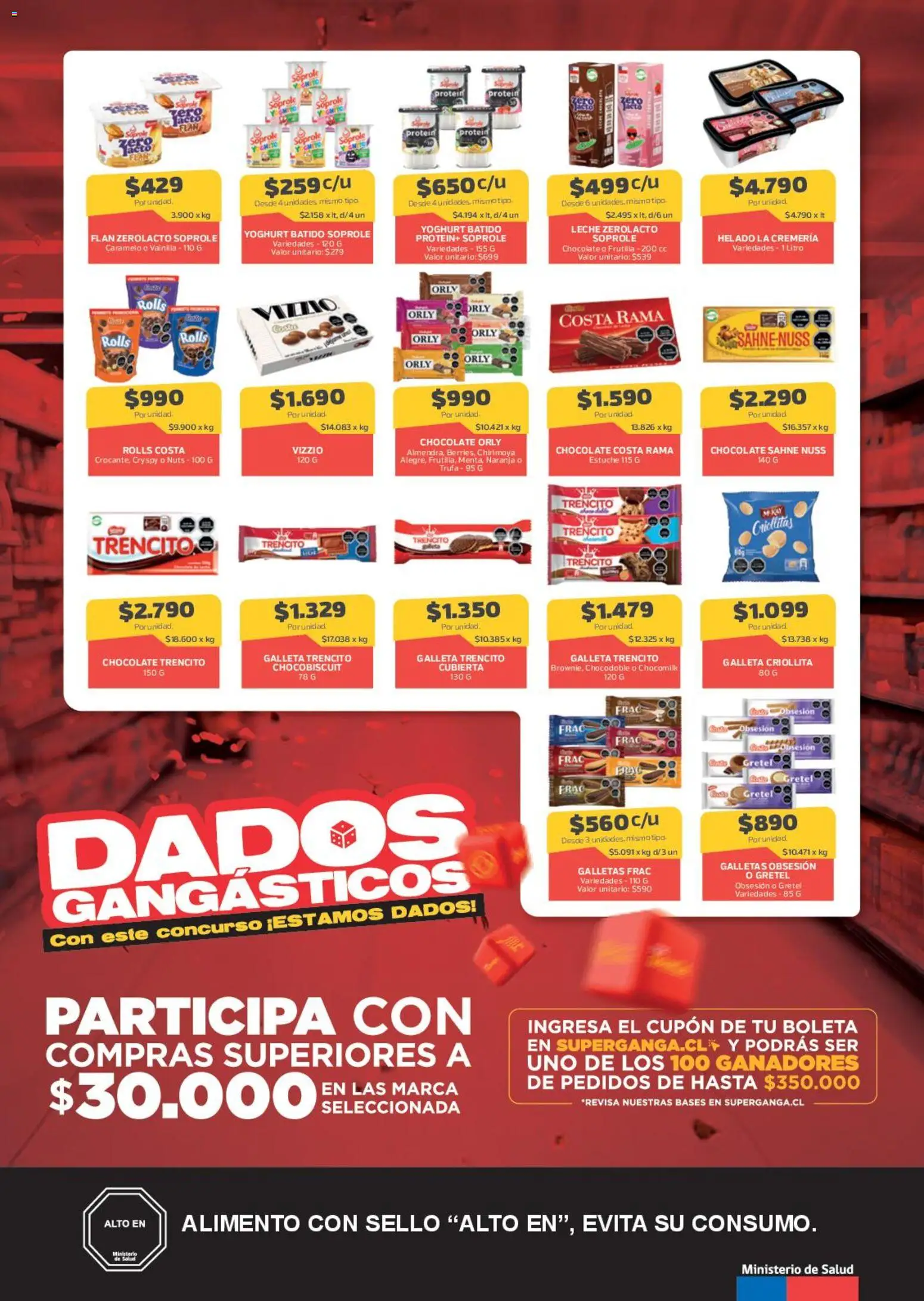 Super Ganga Ofertas │ válido desde el 16.06.2026 | Página: 9 | Productos: Estuche, Cubierta, Frutilla, Helado
