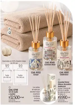 Vista previa Catálogo Amodil Campaña 16 válido desde el 19/09/2026 | Página: 145 | Productos: Toalla, Algodón, Perfume