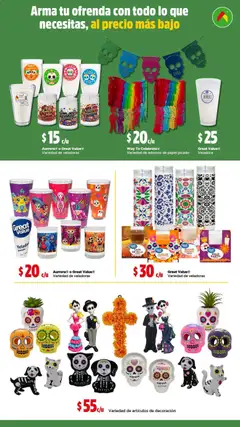 Vista previa de Bodega Aurrerá folleto Día de Muertos, nuevo folleto de la tienda, válido en México a partir del 17/09/2026 | Página: 2