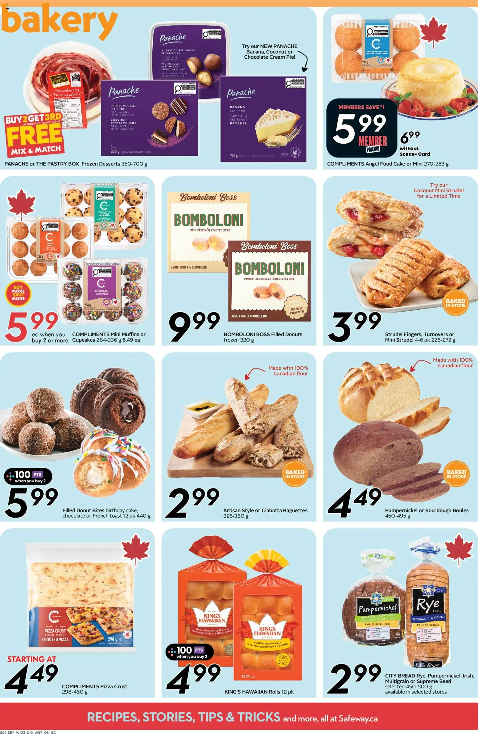Safeway flyer valid from Jul 23, 2026 | Page: 9 | Products: Coconut, Flour, Butter, Donut