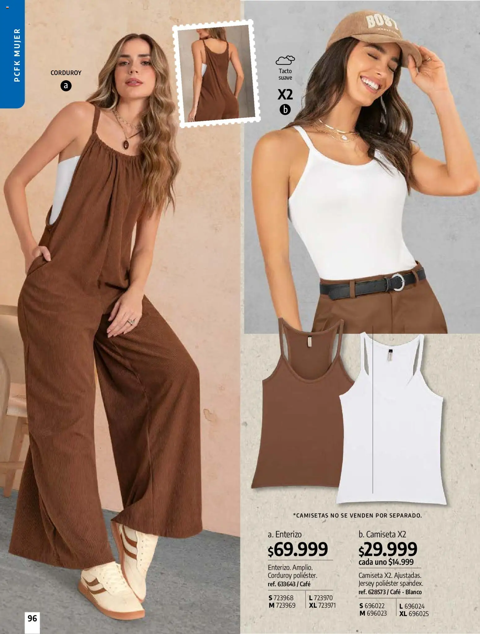 Pacifika revista - valida desde el 21/07/2026 | Página: 95 | Productos: Camiseta, Café, Enterizo