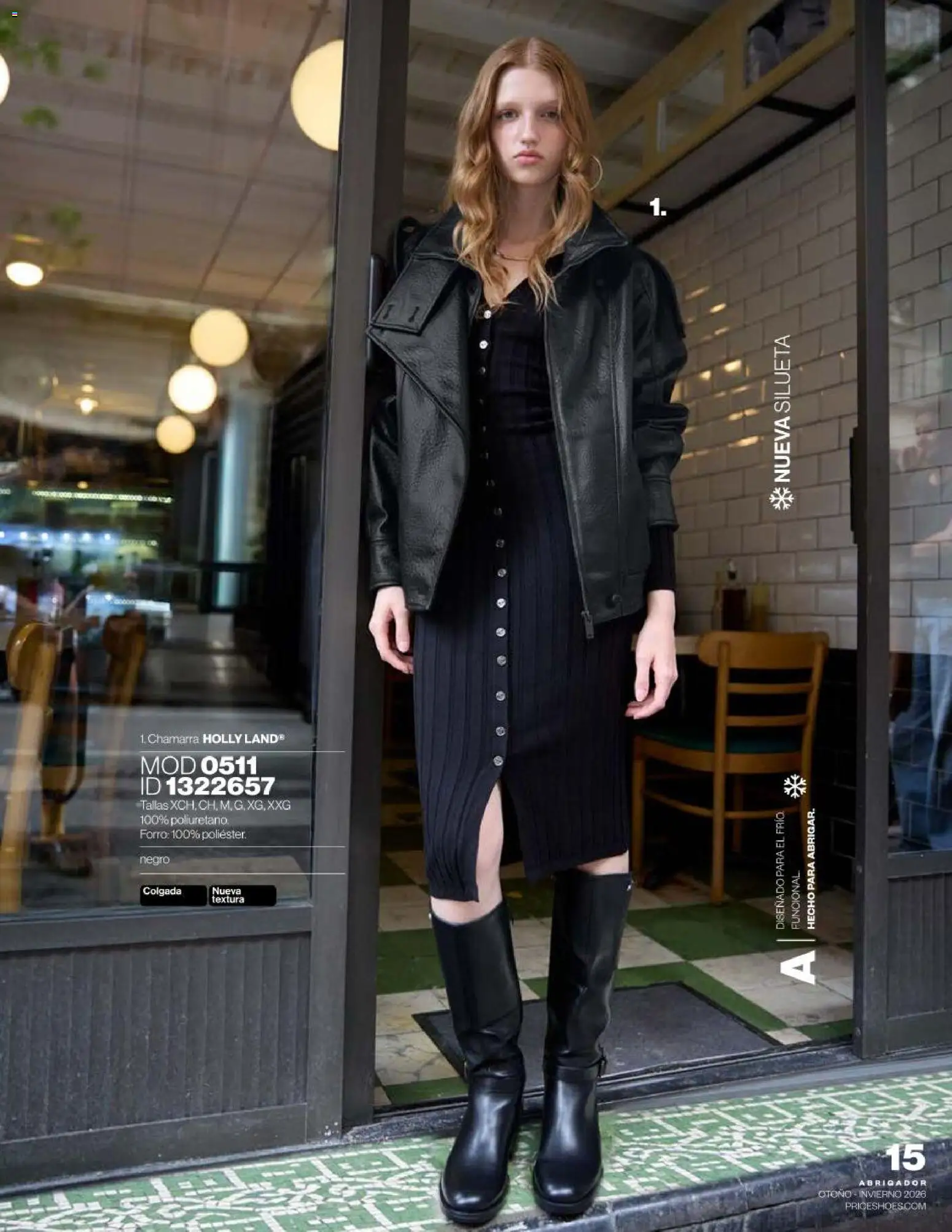 Nuevas ofertas de Price Shoes válidas en toda la República Mexicana desde el 16/09/2026. ¡Encuentra las mejores ofertas en Price Shoes catálogo Abrigador! | Página: 15 | Productos: Chamarra