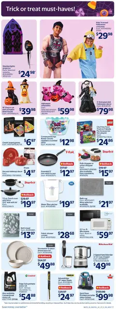 Preview of Walmart weekly flyer from shop Walmart valid from Sep 24, 2026 | Page: 12
