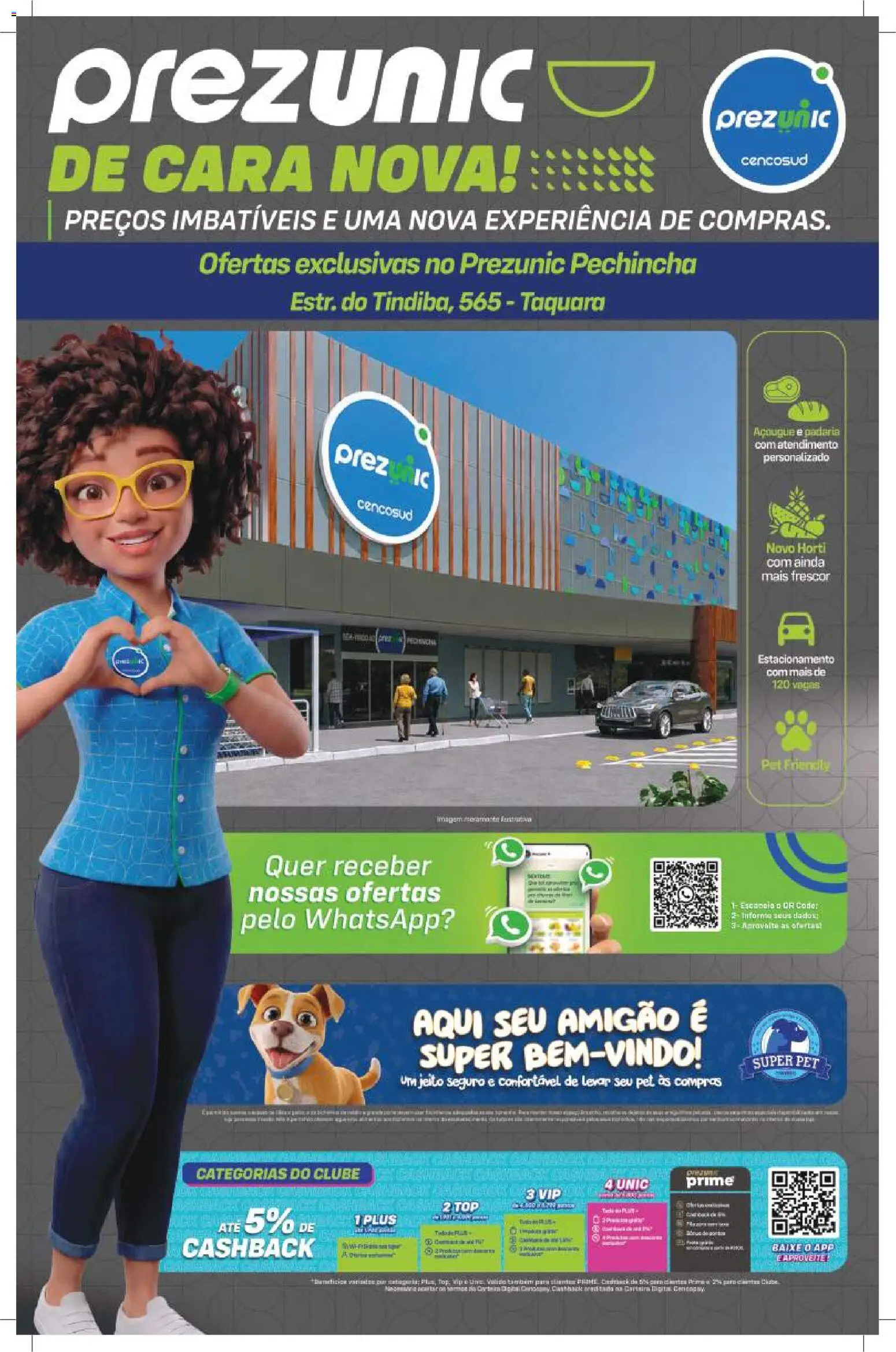 Prezunic Folheto - válido de 14/08/2026 | Página: 1 | Produtos: Cará
