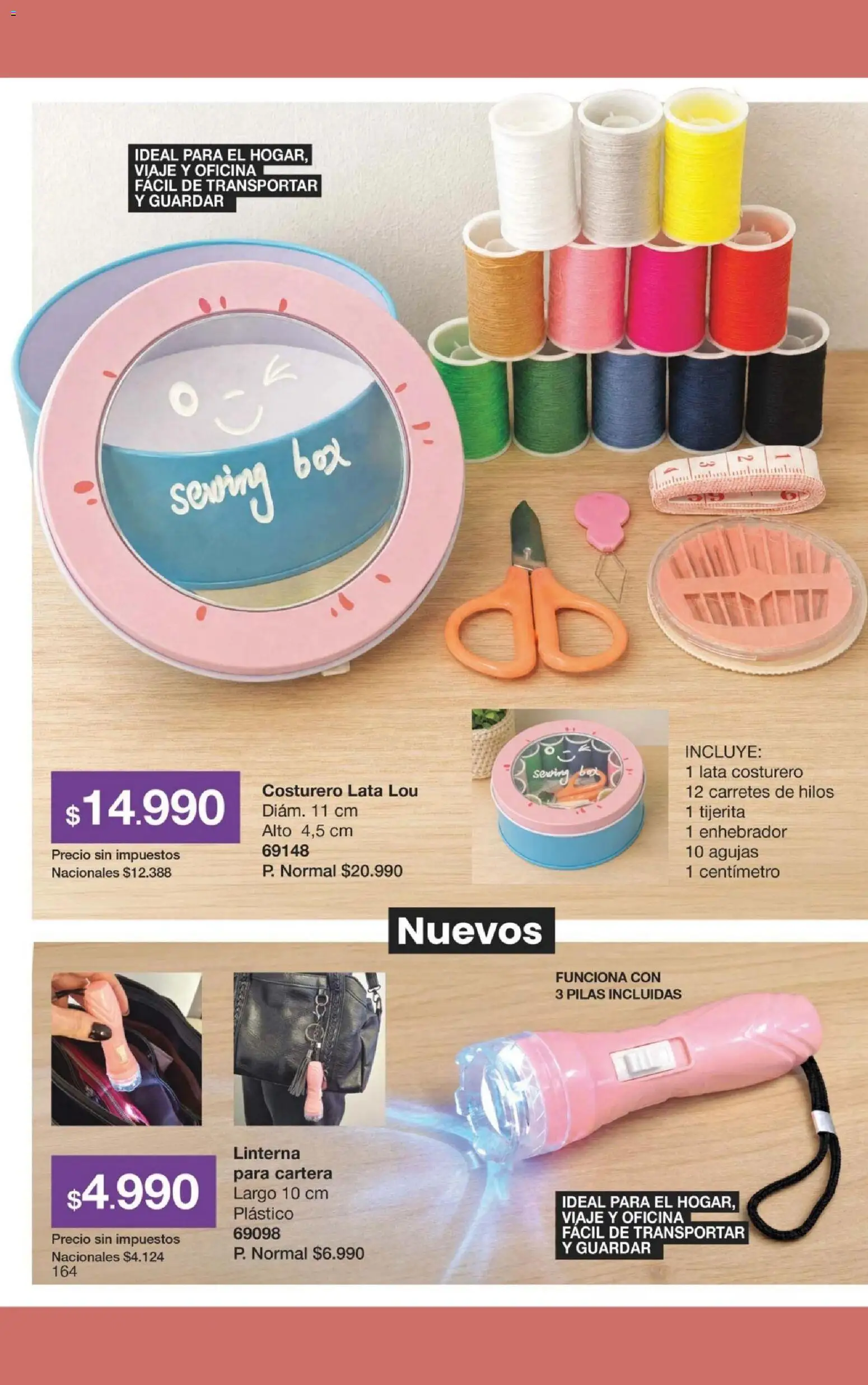 Gigot catálogo │ válido desde el 21/09/2026 | Página: 170 | Productos: Cartera, Pilas, Linterna