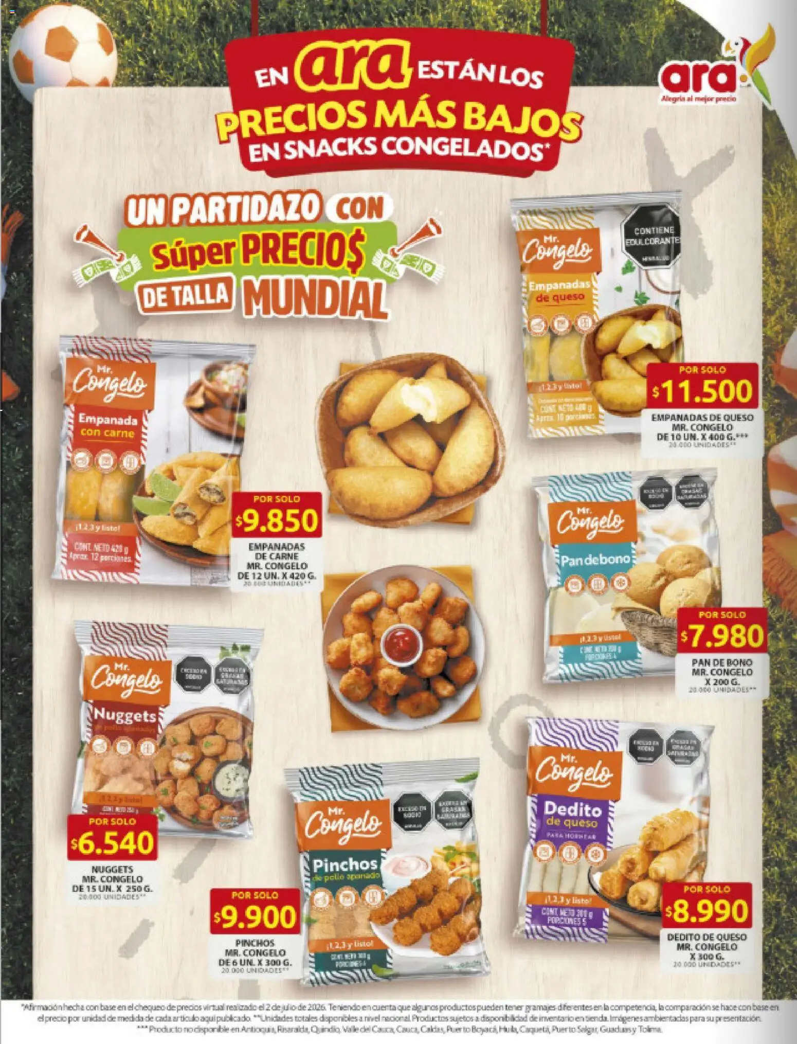 Ara revista - valida desde el 16/07/2026 | Página: 7 | Productos: Queso, Pan