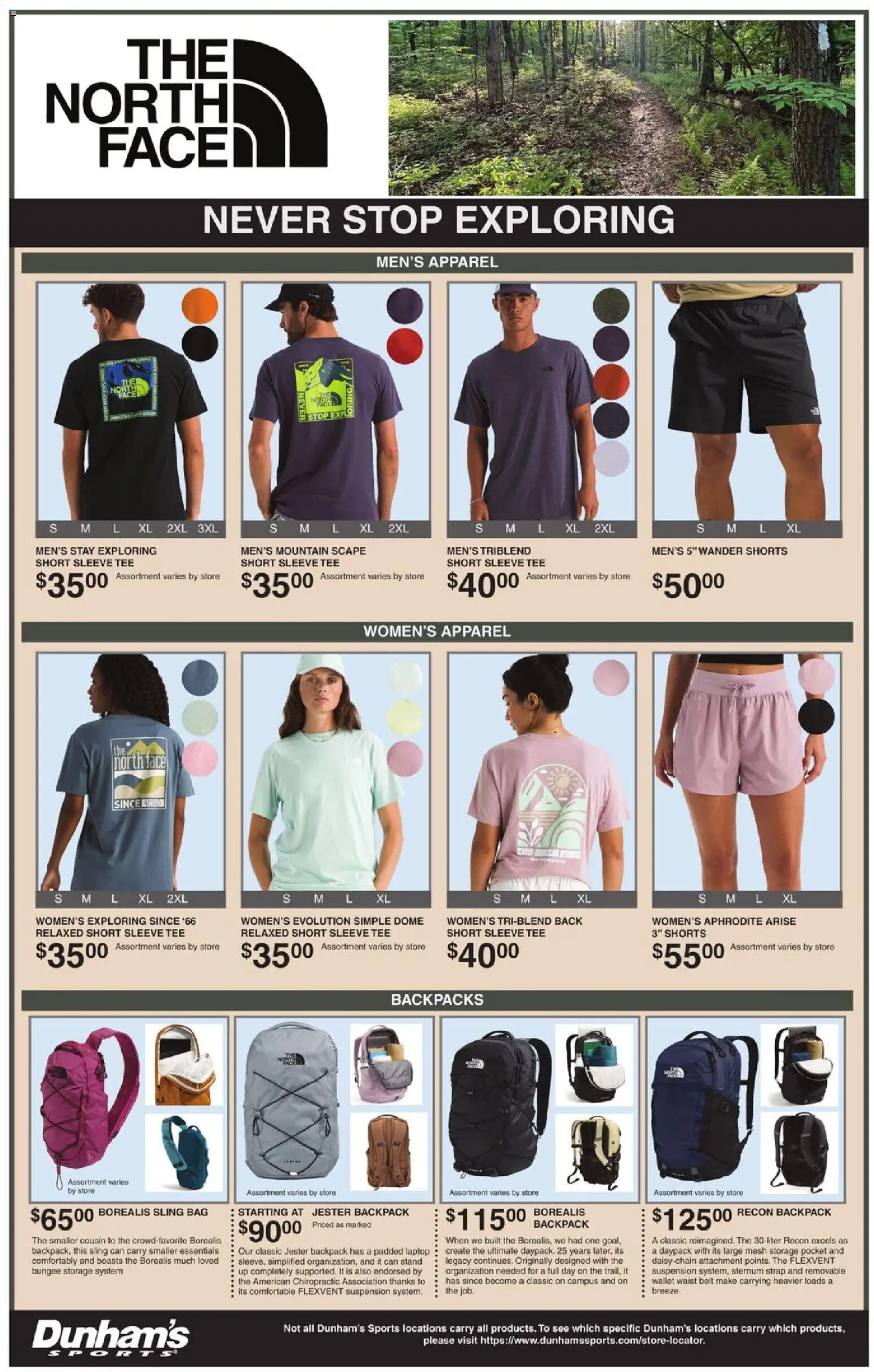 Dunham's Sports Weekly Ad - valid from 16.05.2026 | Page: 5 | Products: Shorts, Backpack, Wallet, Belt