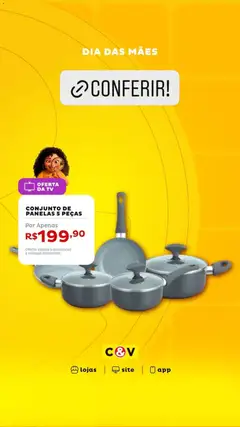 Casa e Video ofertas - Pré-Visualização do folheto da loja Casa e Video, válido de 11.05.2026 | Página: 4 | Produtos: Conjunto de panelas, Tv