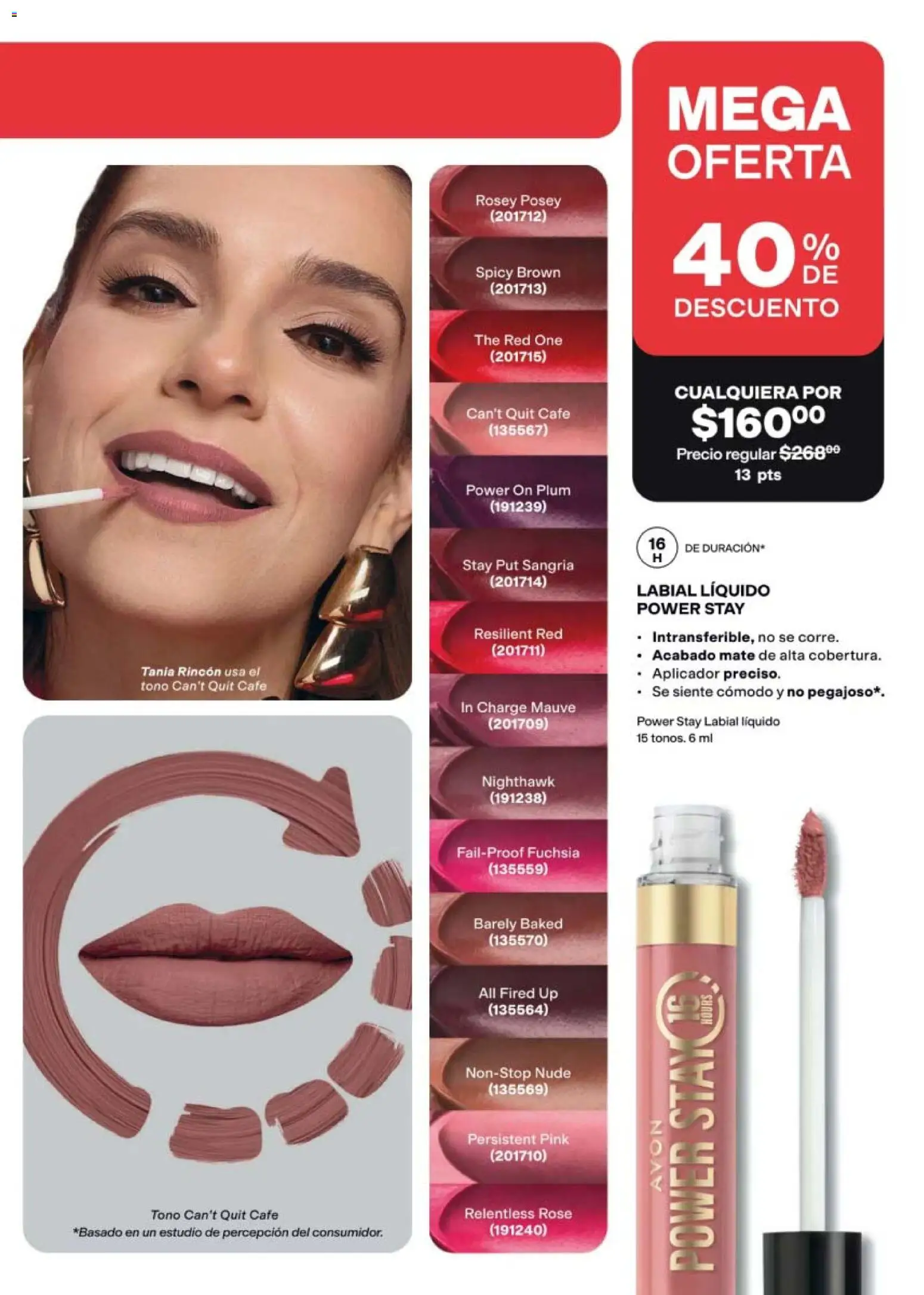 Nuevas ofertas de AVON válidas en toda la República Mexicana desde el 31/07/2026. ¡Encuentra las mejores ofertas en AVON campaña 12 2026! | Página: 160