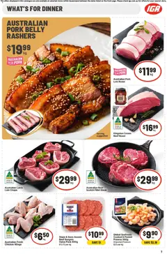 Preview of IGA catalogue Ascot - valid from 09/09/2026 | Page: 8 | Products: Chicken wings, Lamb, Scotch, Roast