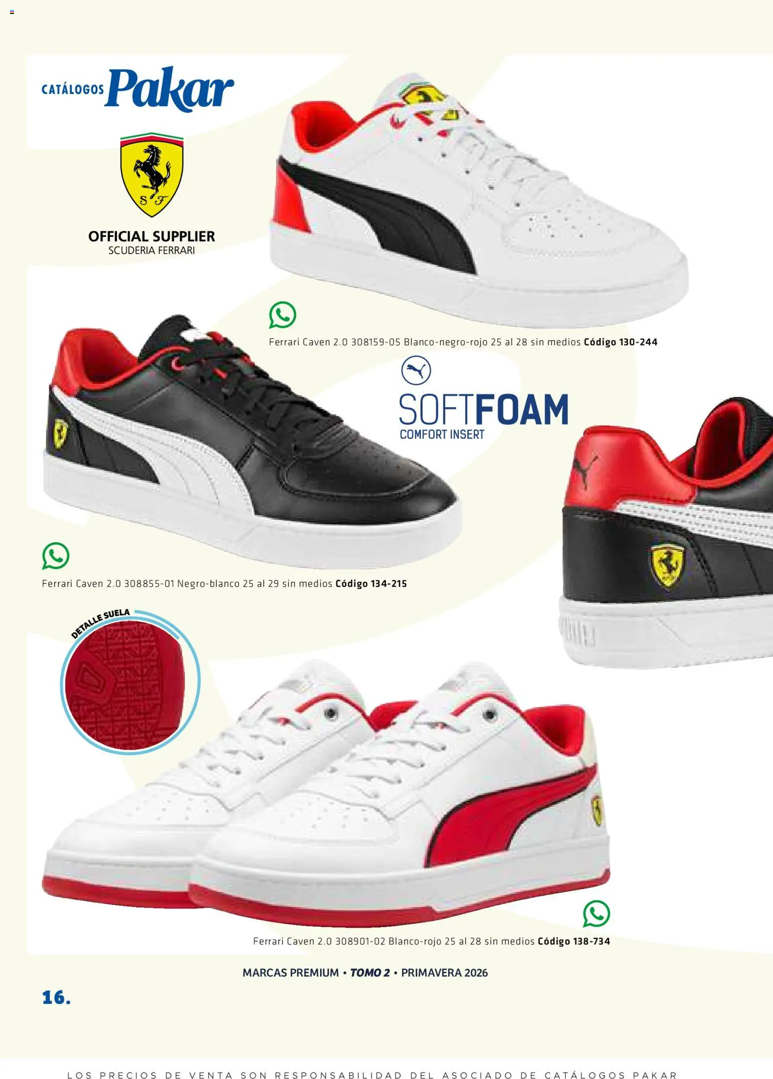Nuevas ofertas de SC Pakar válidas en toda la República Mexicana desde el 27/02/2026. ¡Encuentra las mejores ofertas en SC Pakar catálogo Premium Men Tomo 2! | Página: 16