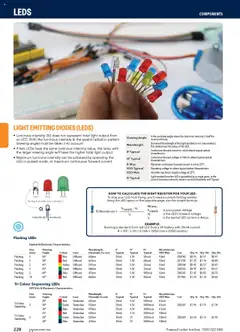 Preview of Jaycar Engineering & Scientific Catalogue 2025/2026  - valid from 09.07.2025 | Page: 228 | Products: Battery, Lamp, Light